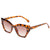 Damen Cat-Eye Sonnenbrille mit originellem Muster Karnz