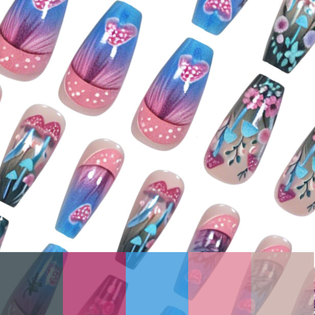 Künstlerisches Gel-Nagelkunst-Enhancements Karnz