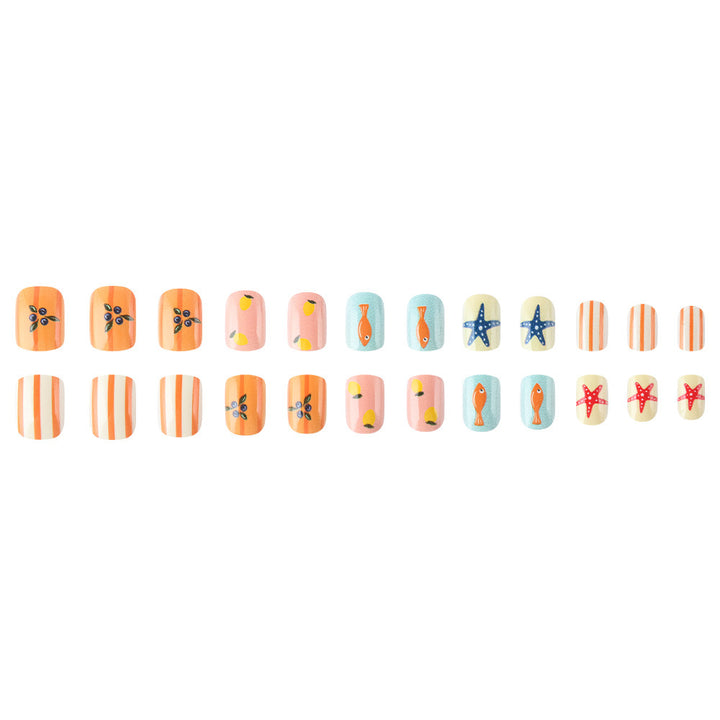 Thema Sommer Nagelkunst Set Karnz