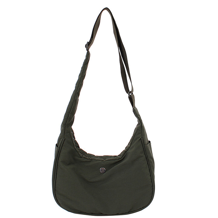 Leichtes weiches Stoff-Schultertasche Karnz