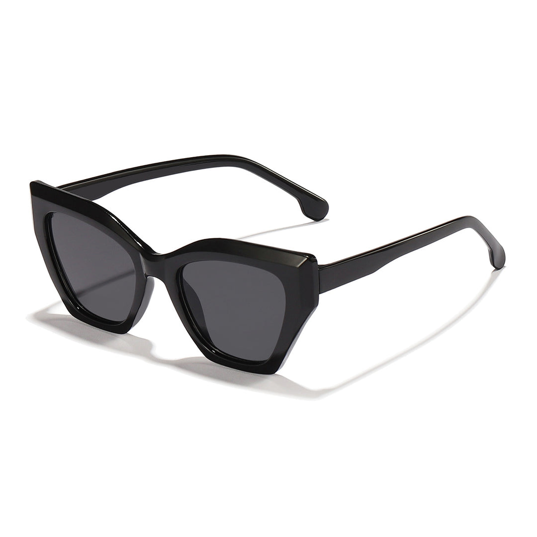 Damen modische Sonnenbrille mit elegantem Cat-Eye-Design und strapazierfähigem Rahmen Karnz