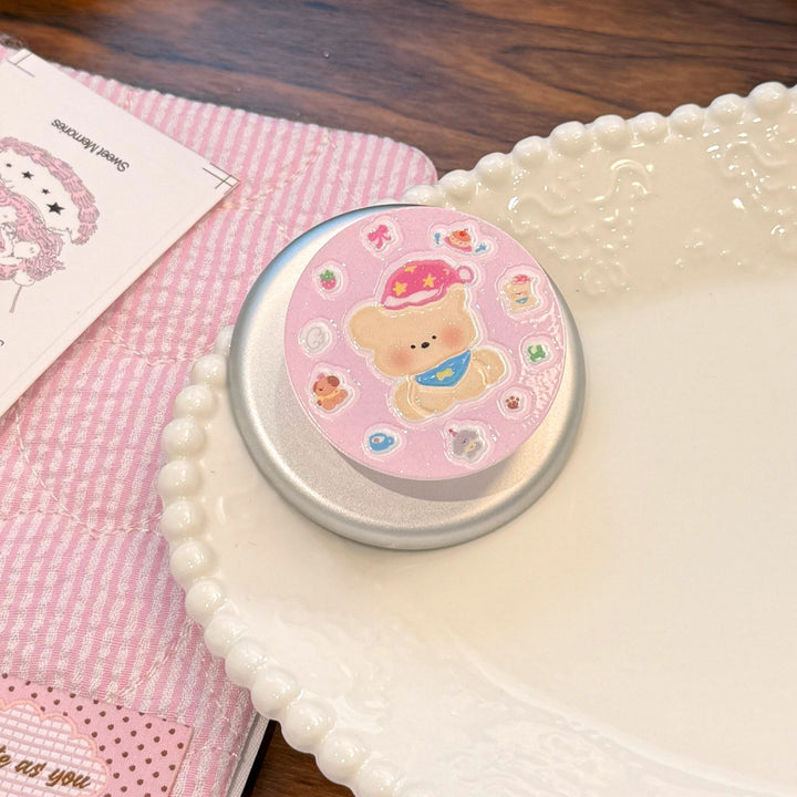 Buntes Aufbewahrungsglas Karnz