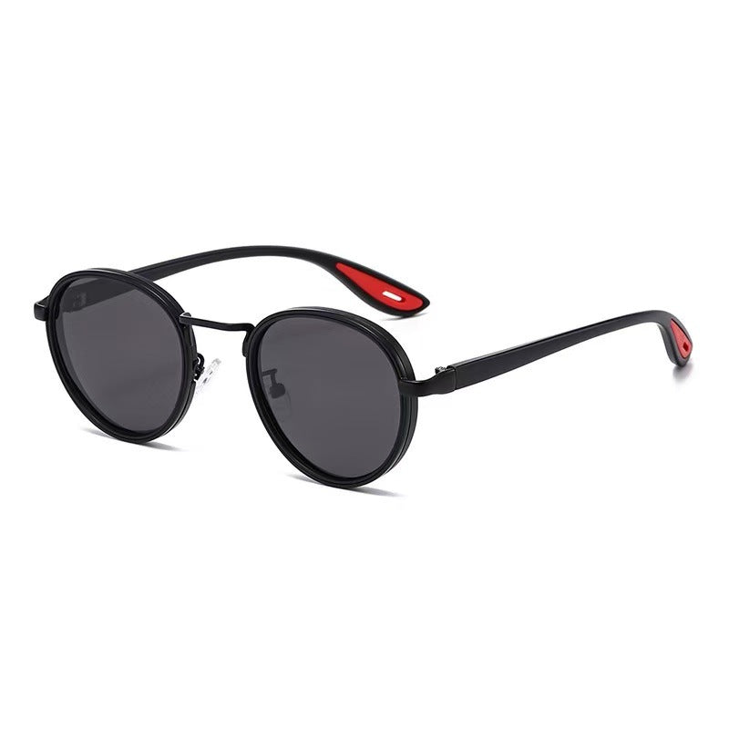 Vintage Rundrahmen Sonnenbrille Karnz