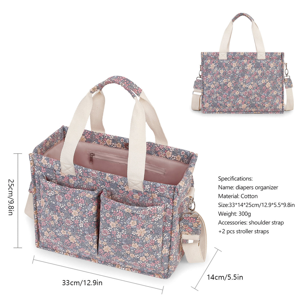 Blumenmuster Handtasche Karnz