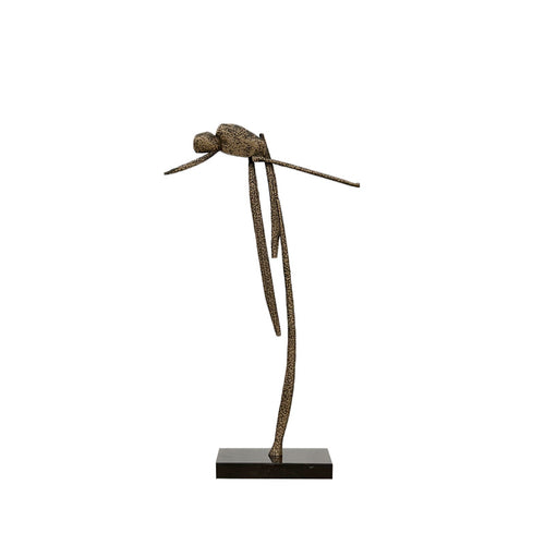 Abstrakte Dekorative Metall Vogel Skulptur