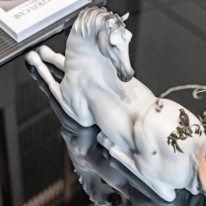 Künstlerische Pferdefigur