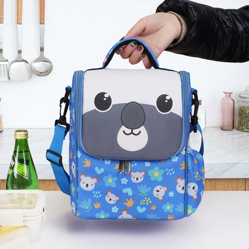 Niedlicher Tierdesign isolierter Lunch-Rucksack
