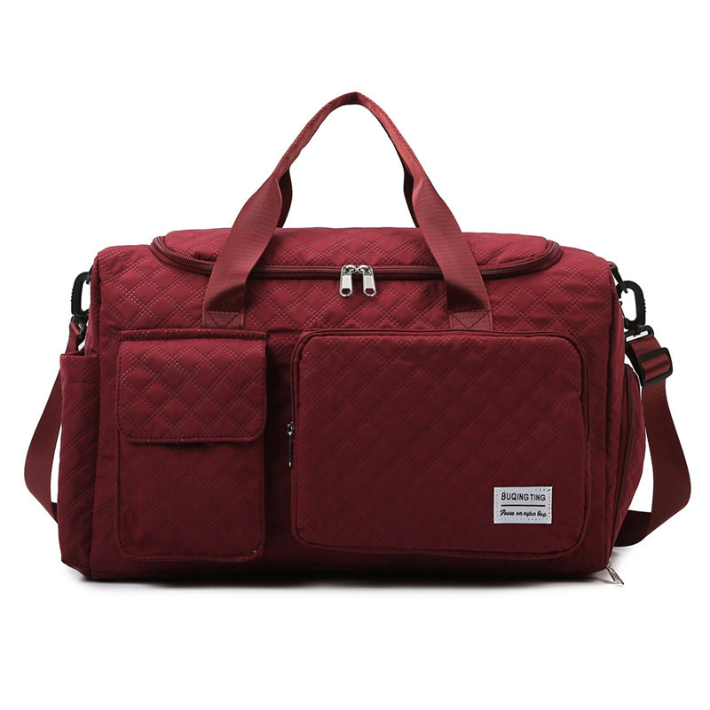 Geräumige gesteppte Wochenend-Duffle-Tasche Karnz