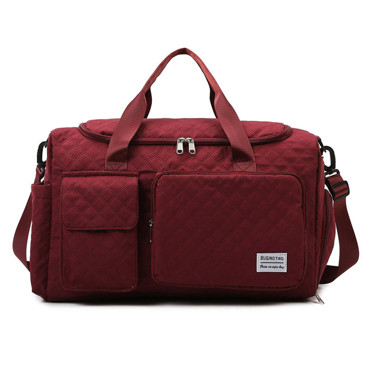 Geräumige gesteppte Wochenend-Duffle-Tasche Karnz