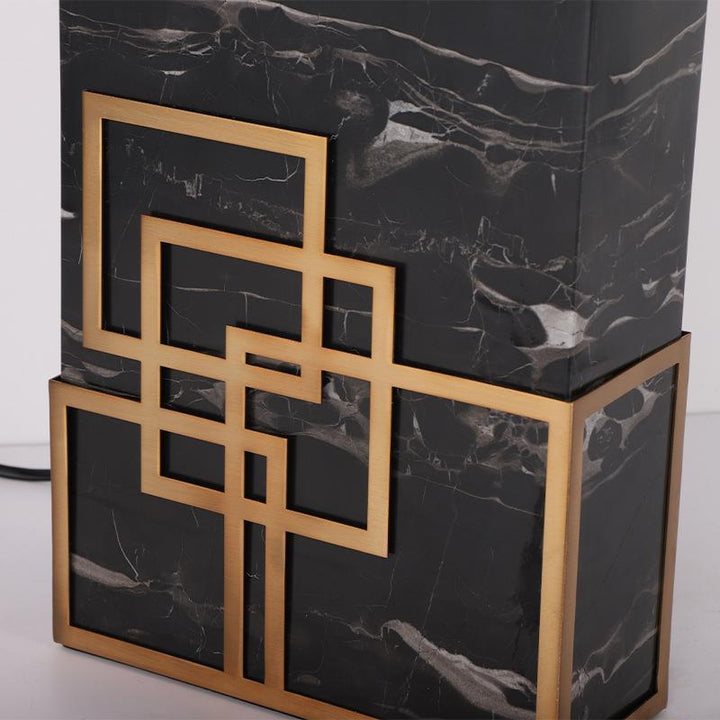 Geometrische moderne Tischlampe