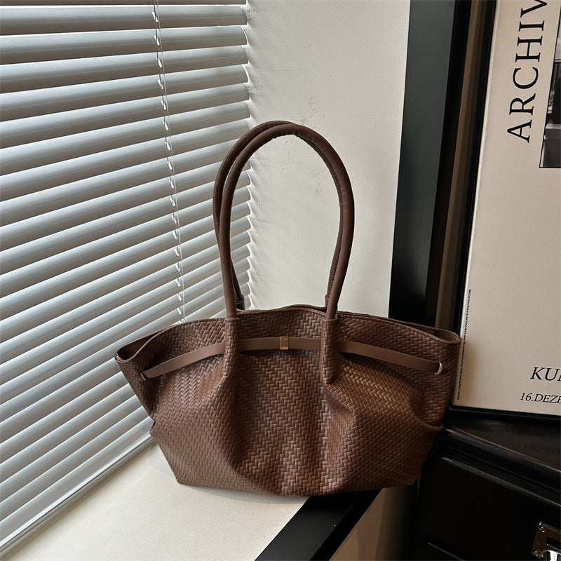 Woven Tote Handtasche