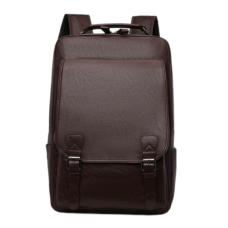 Stylischer Leder-Rucksack Karnz