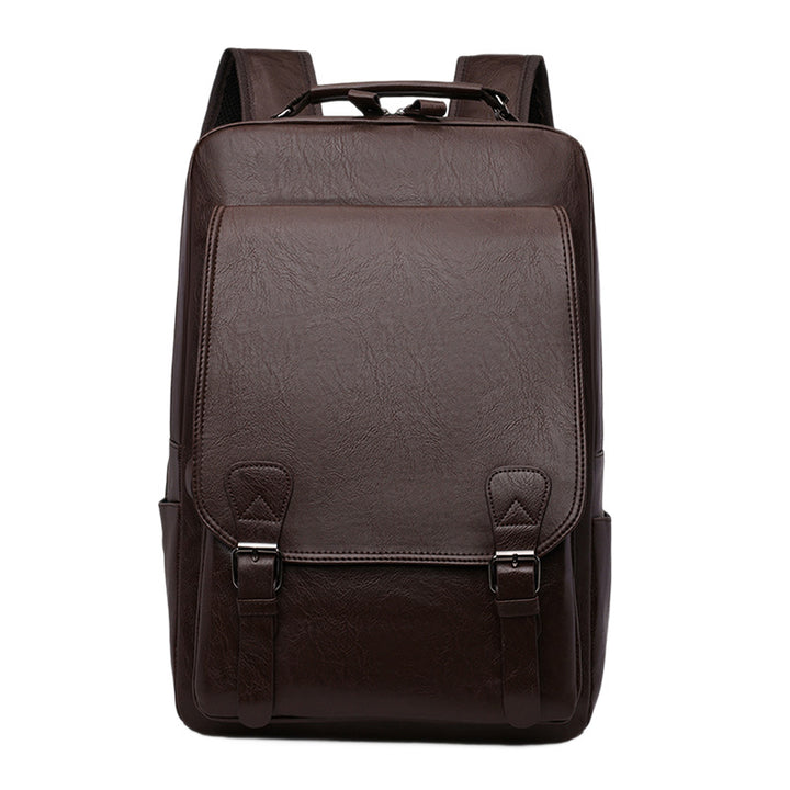Stylischer Leder-Rucksack Karnz