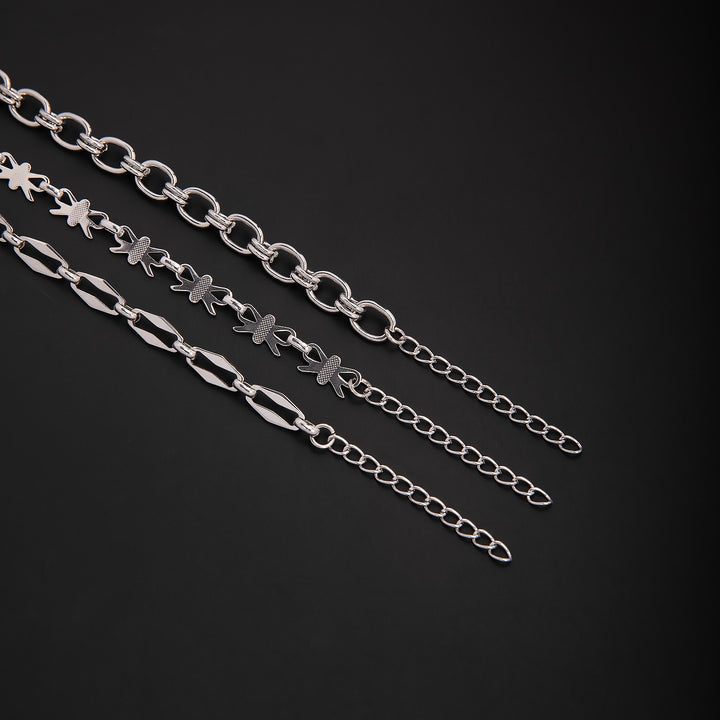 Elegante geometrische Link-Armband Karnz