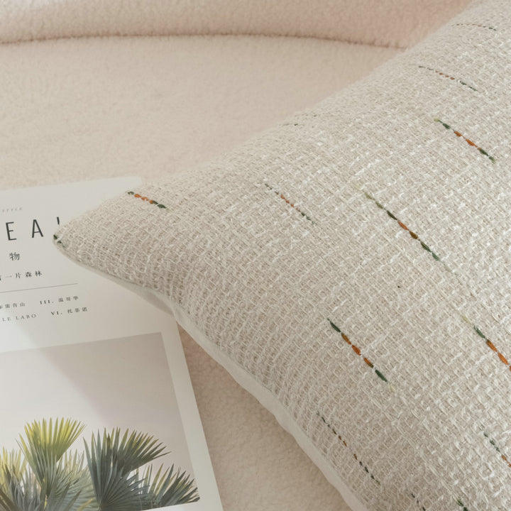 Texturiertes Geweben Accent Kissen für Sofa Dekor