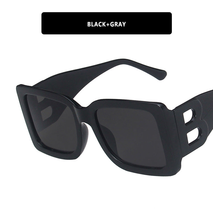 Damen modische Sonnenbrille im trendigen Leopardendesign Karnz