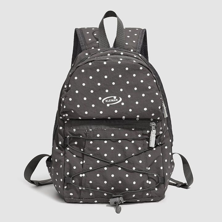 Trendy gepunkteter lässiger Rucksack Karnz