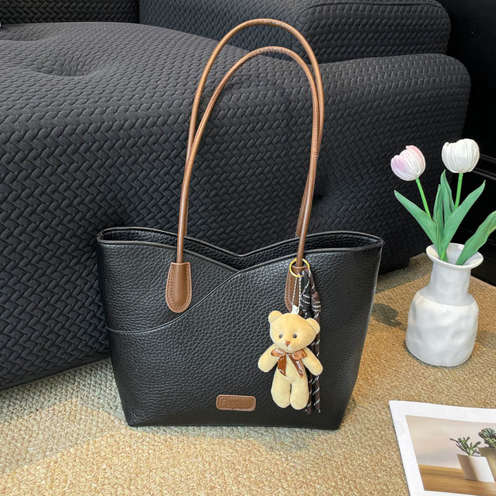 Stylische strukturierte Tragetasche
