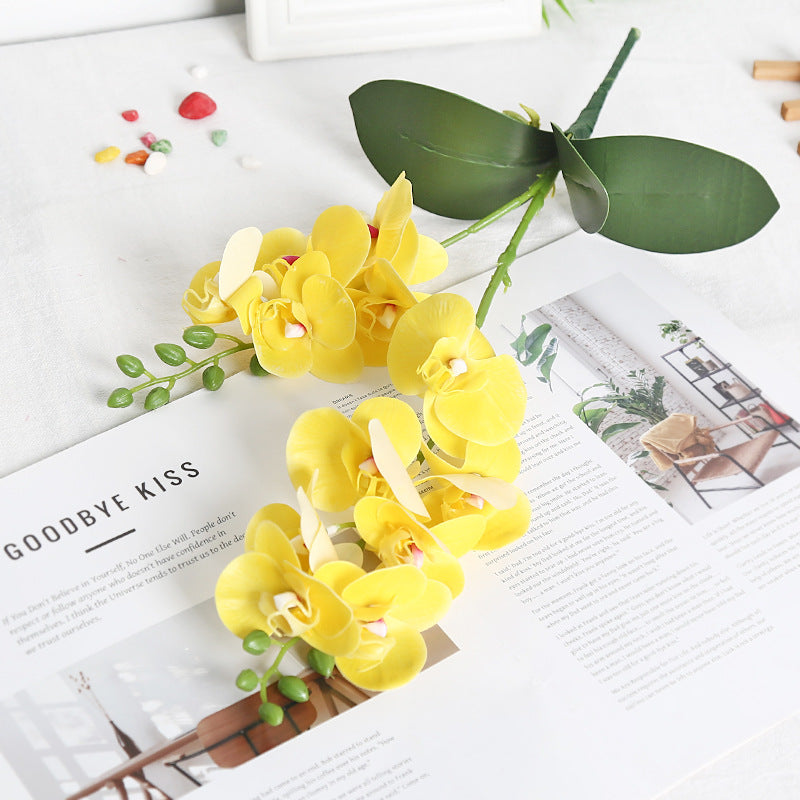 Lebensechte künstliche Orchideenstammarrangement