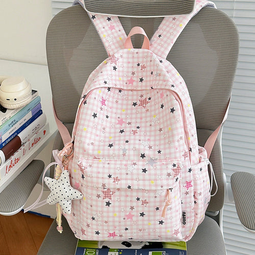Niedlicher Sternen Druck Rucksack
