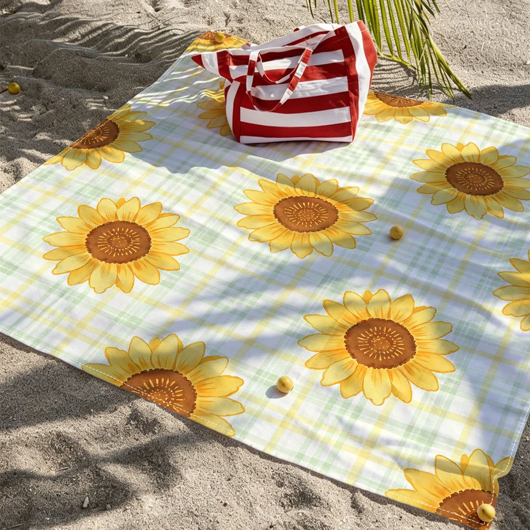 Mandala Design Strandmatte Karnz