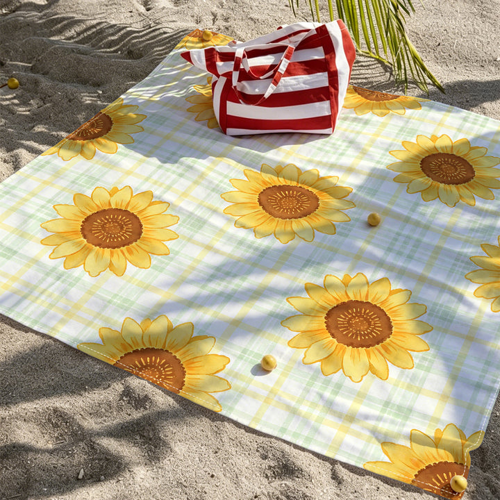Mandala Design Strandmatte Karnz