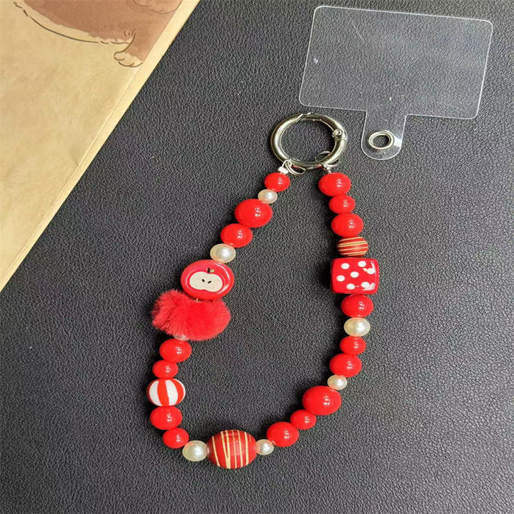 Perlen Charakter Schlüsselanhänger Halter Karnz