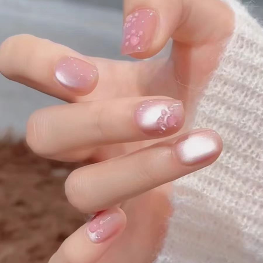 Premium Glitzernde Press-On Nagelerweiterungen Karnz