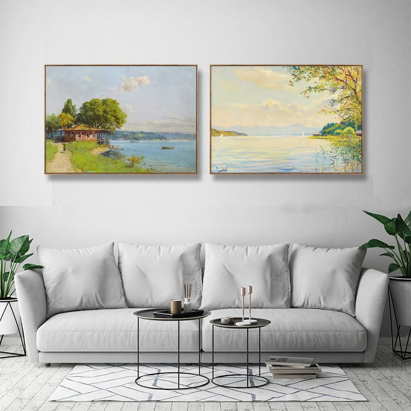 Künstlerische Landschaft Leinwand Kunst