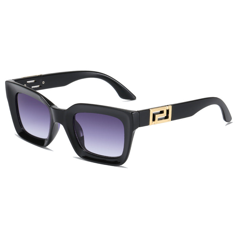 Damen Quadratische Sonnenbrille mit luxuriösem Design Karnz
