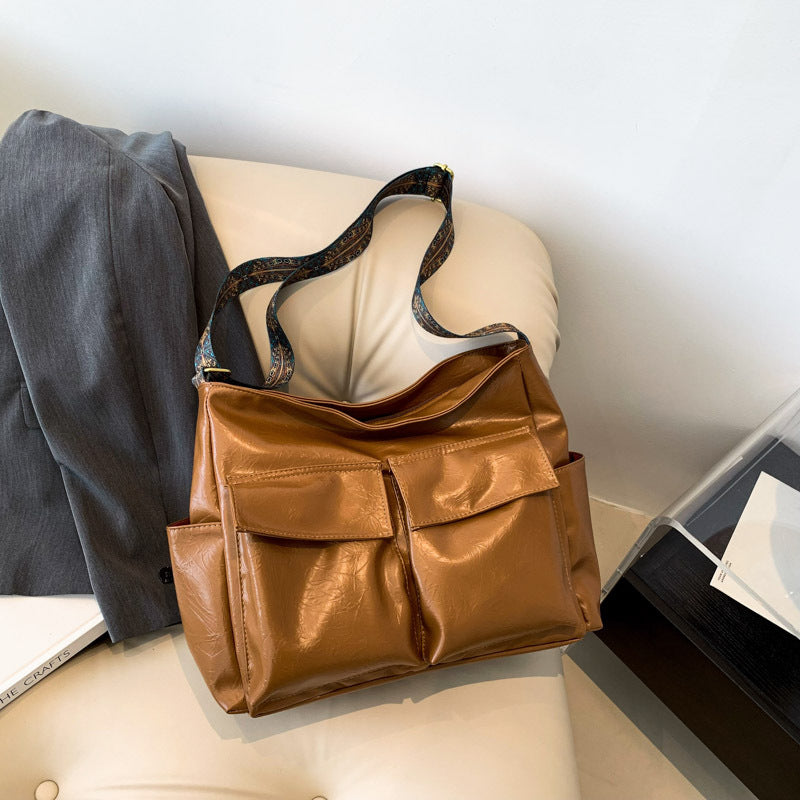 Chice metallische Handtasche Karnz