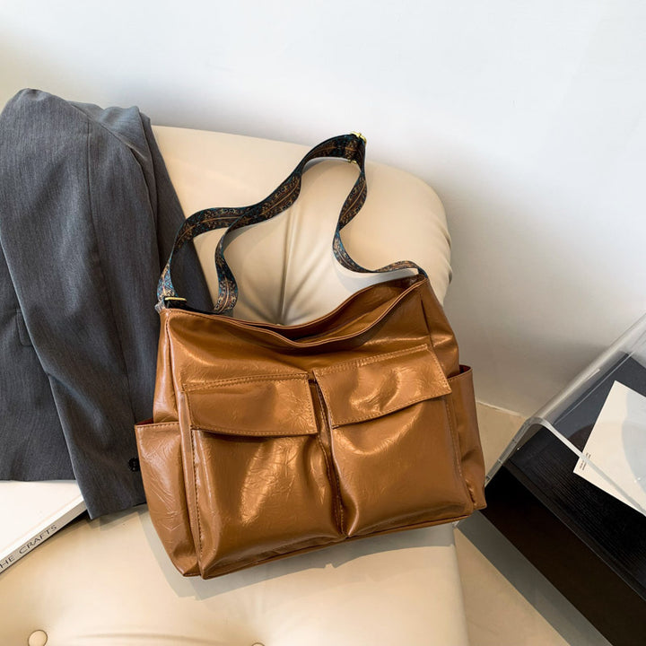 Chice metallische Handtasche Karnz