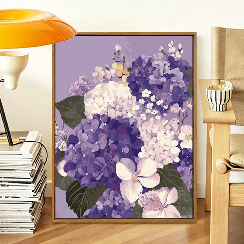 Floral Art Leinwanddruck Karnz