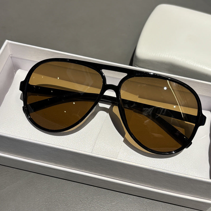 Retro-Pilot-Stil-Sonnenbrille Karnz