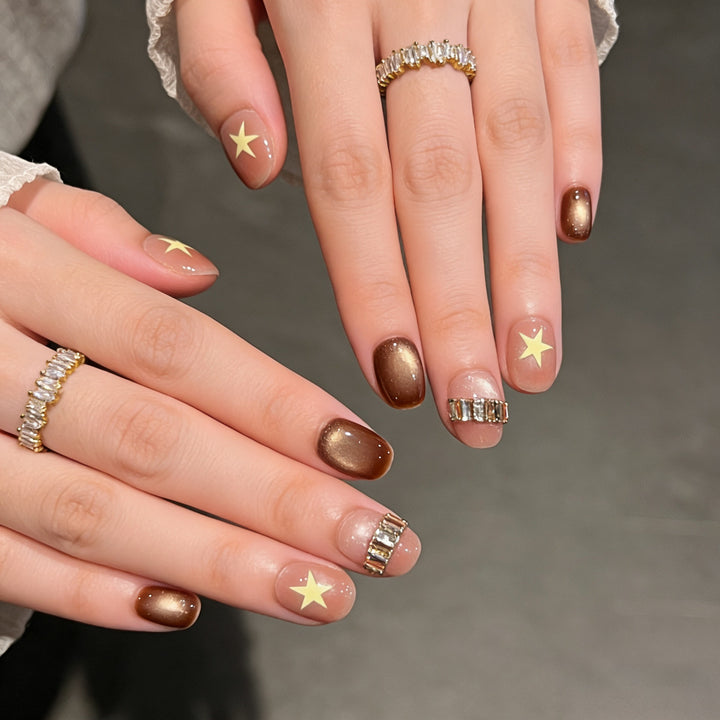 Sternen-Themen-Nagelkunst-Set Karnz