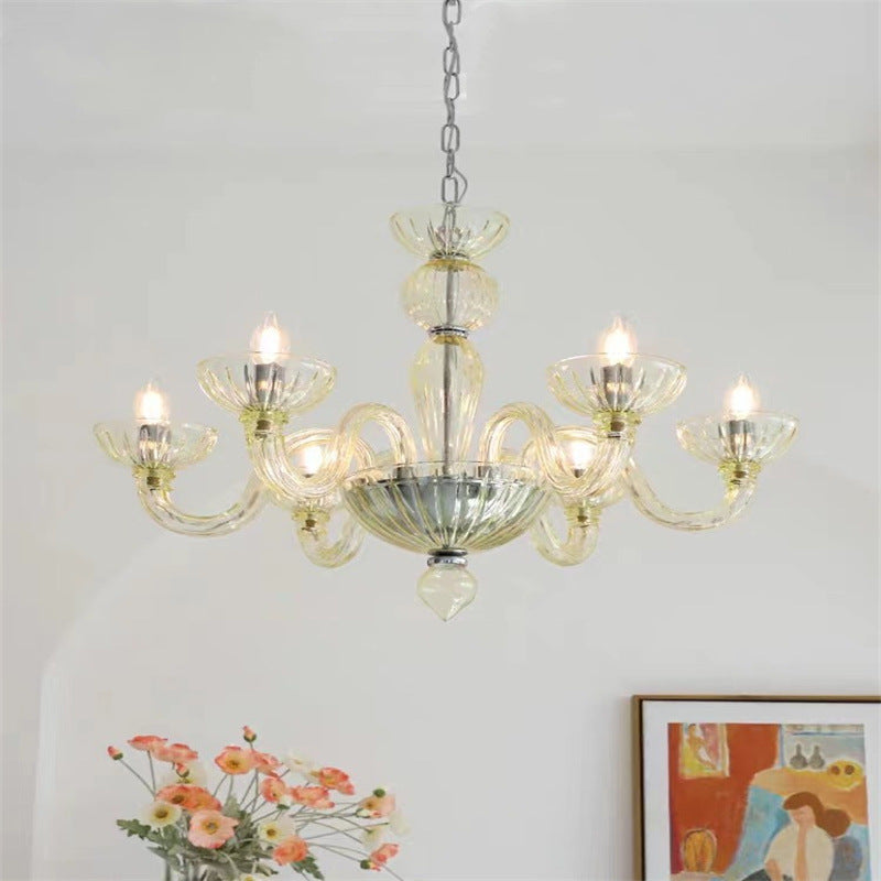 Elegante Glas-Kronleuchter