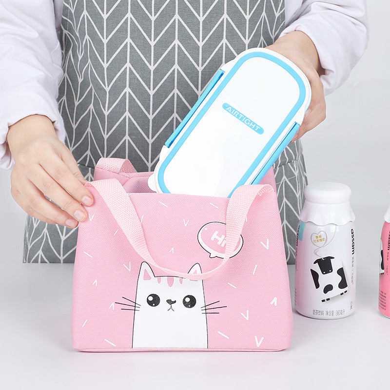Süße Bärenprint isolierte Lunch-Tasche Karnz