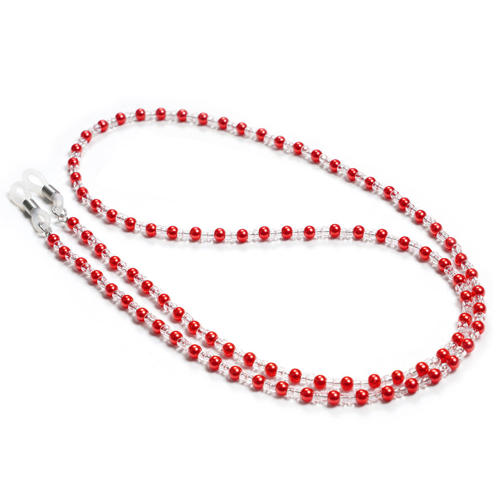 Premium Perlen Brillen Kette Karnz