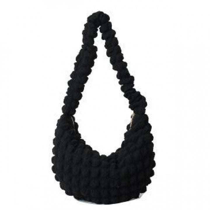 Texturiertes Stoff-Hobo-Bag Karnz