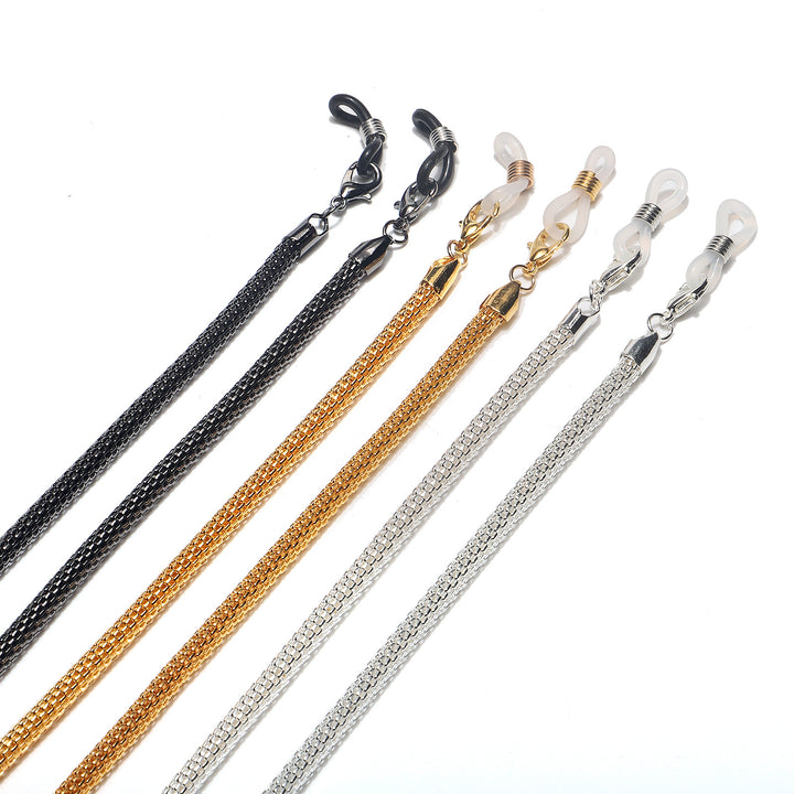 Stylische Metall-Brillen-Kette Karnz