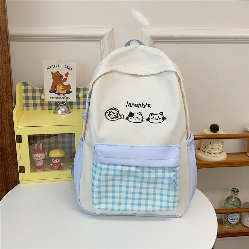 Niedlicher katzenförmiger lässiger Rucksack