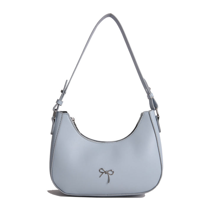 Stylische Bow Detail Schultertasche Karnz