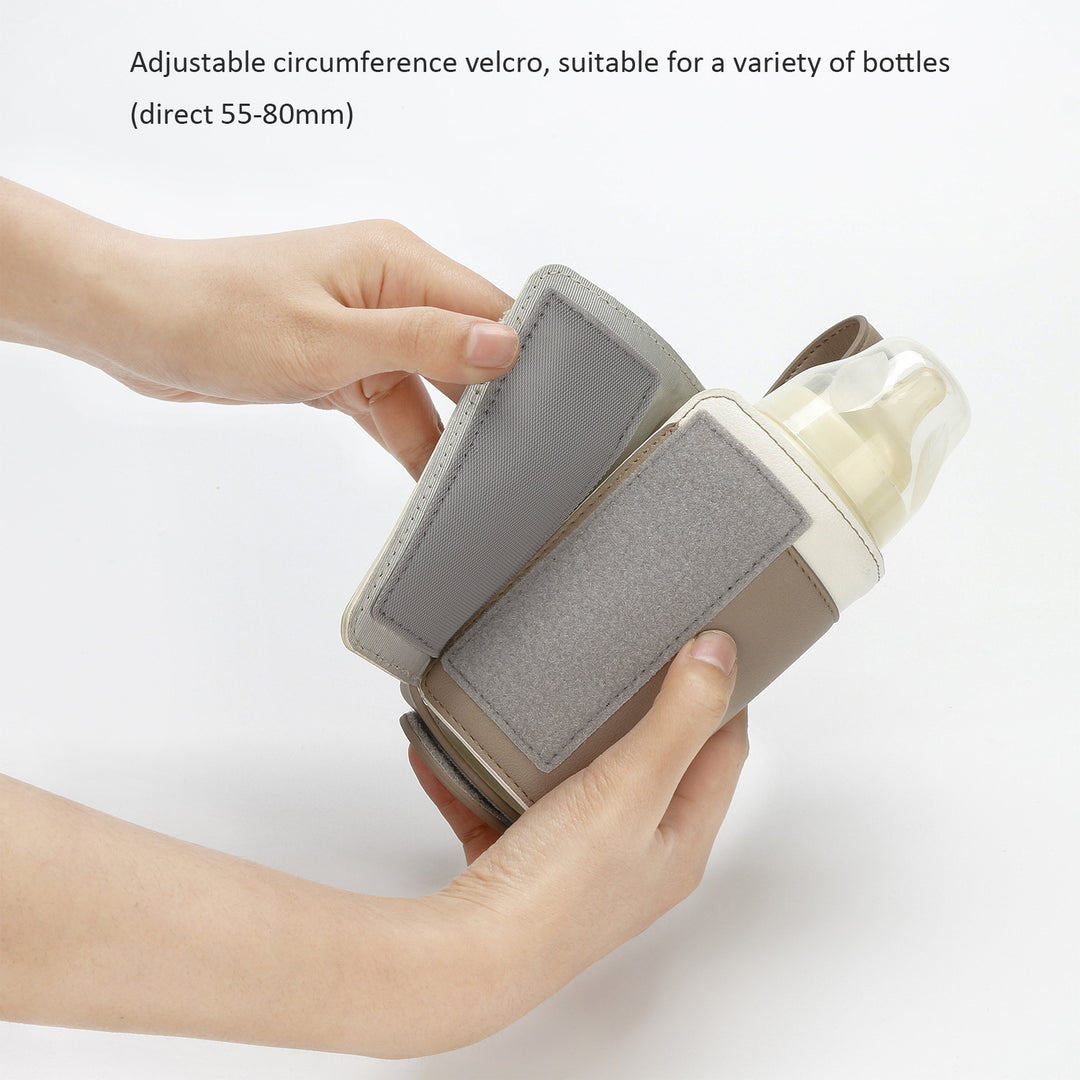 Elegante und Funktionale Flasche mit Lederhülle Karnz