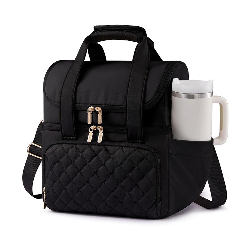 Elegante Kühltasche mit Praktischem Getränkehalter Karnz