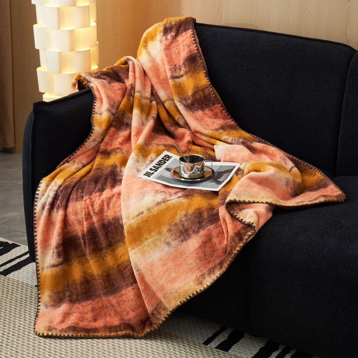 Gemütliche dekorative Fleece-Decke