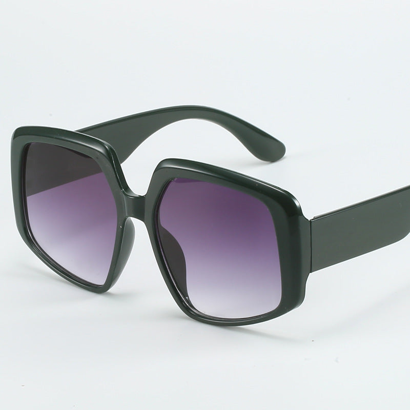Damen moderne quadratische Sonnenbrille mit hochwertigen UV-Schutztechnologien Karnz