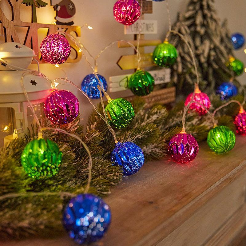 Farbige LED Weihnachtslichterkette Karnz