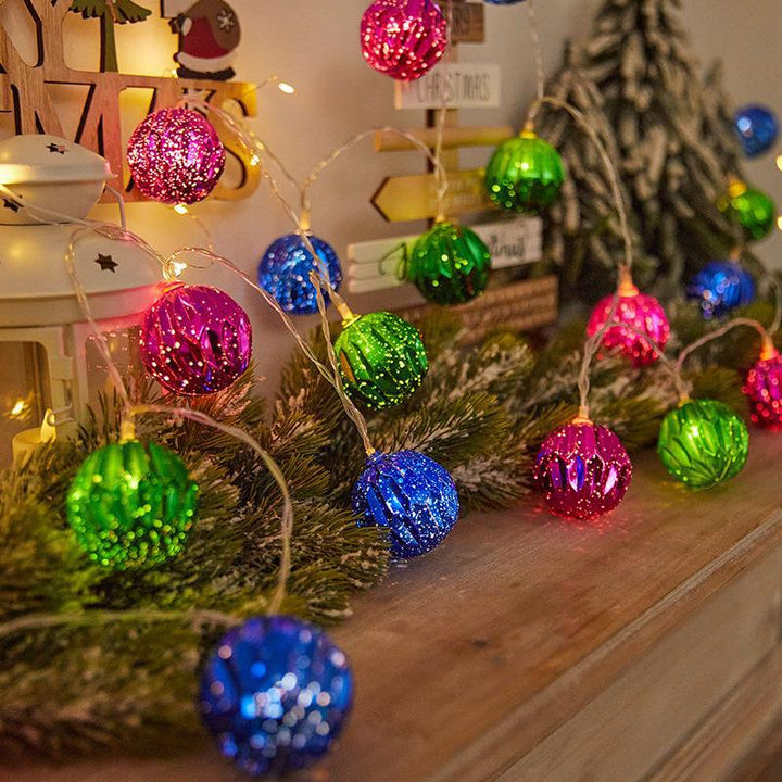 Farbige LED Weihnachtslichterkette Karnz
