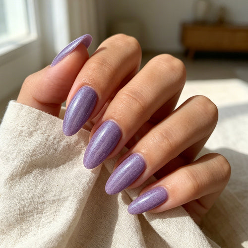 Sparkling Lange Stiletto Press-On Nägel Karnz