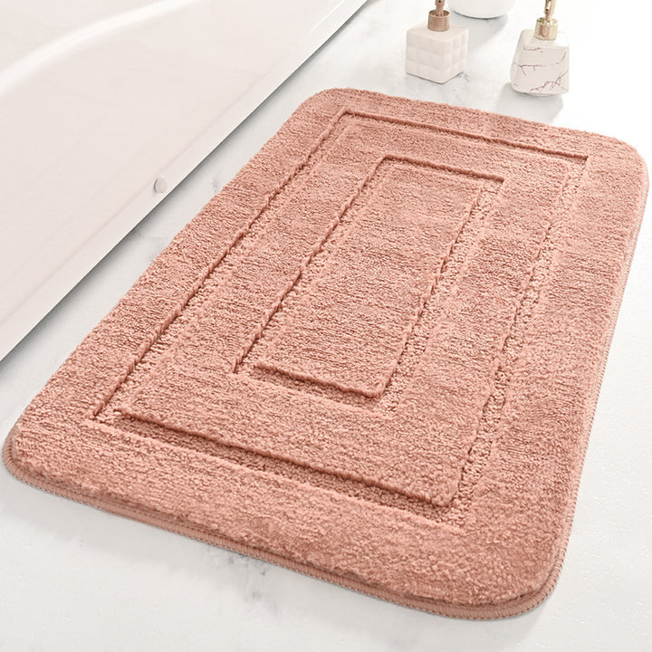 Plüsch Pile Badezimmermatte